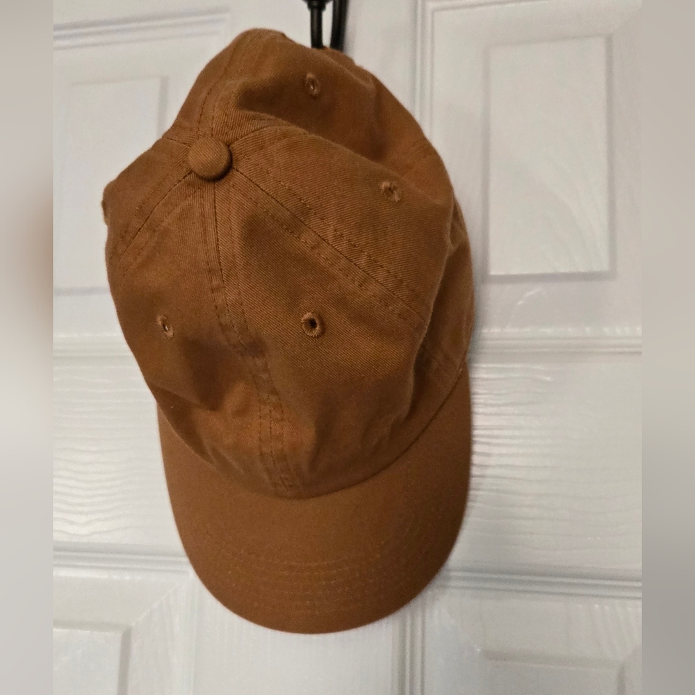 Cognac Brown Baseball Hat